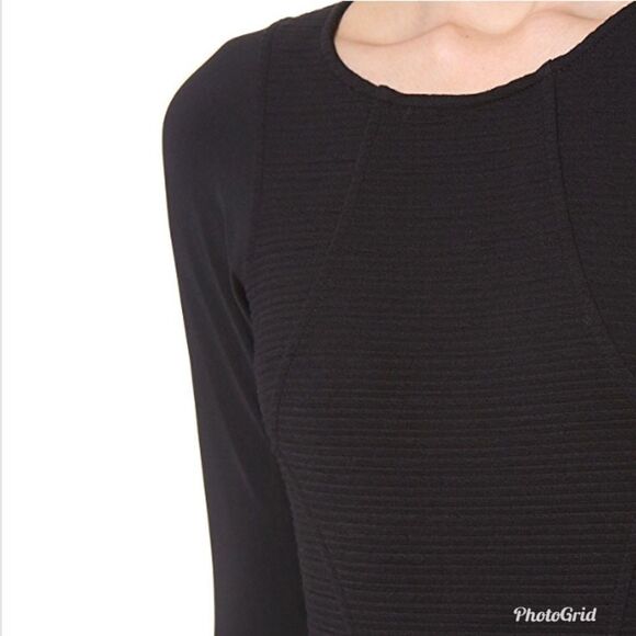 Charlie Jade black long sleeve bodycon dress - Picture 3 of 5